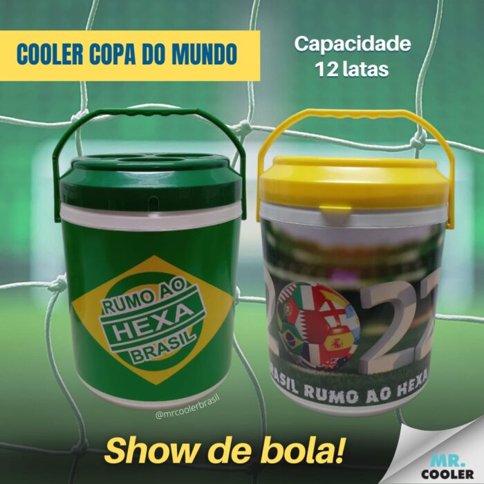 Cooler Personalizado Copa do Mundo